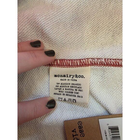 Mcnairy & co Sweatpants Mens SZ XL Orion Pink Cuffed Drawstring Streetwear NWT - Picture 7 of 9